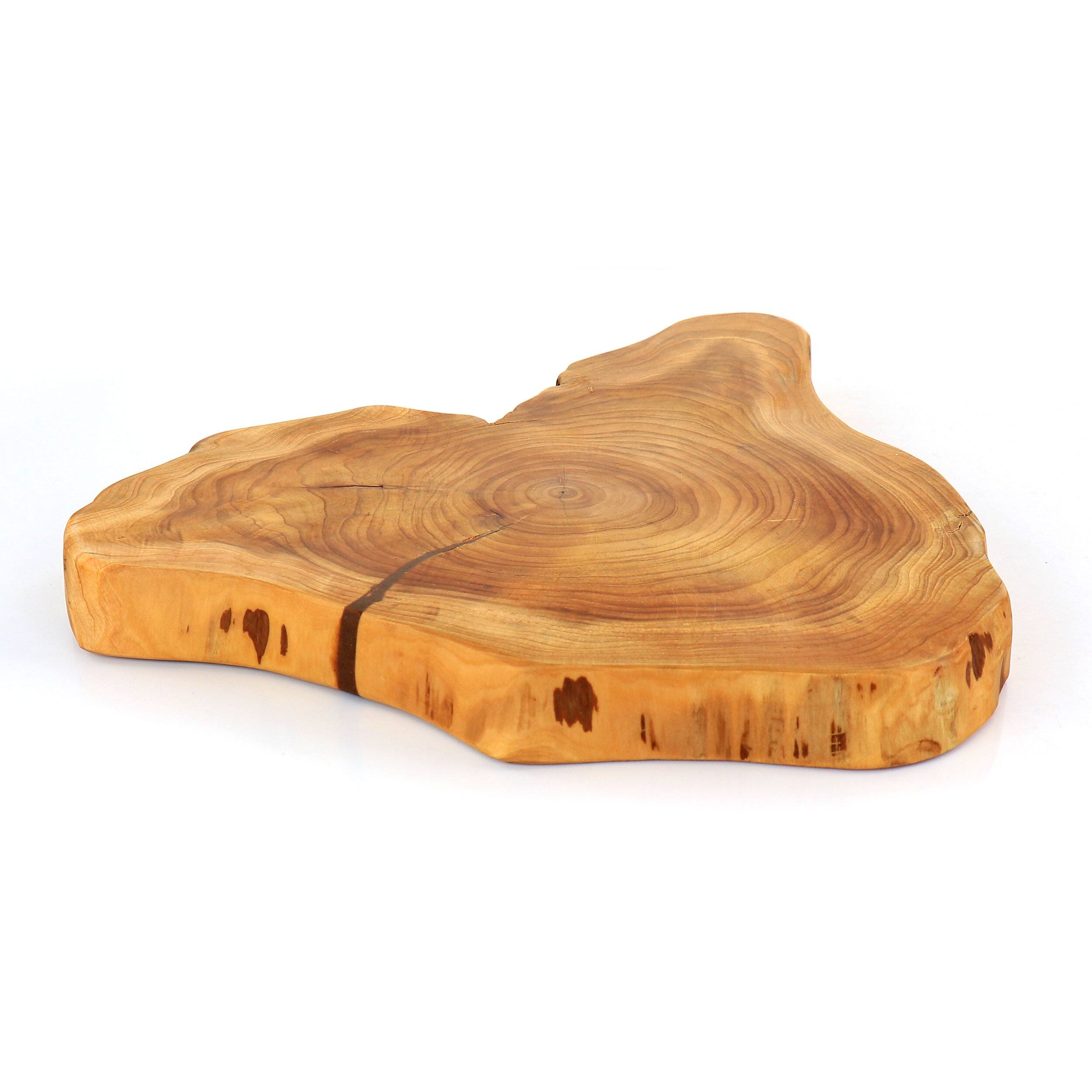 Alt View 2. Martha Stewart - Martha Stewart Wood Fir Elevated Server - Brown.