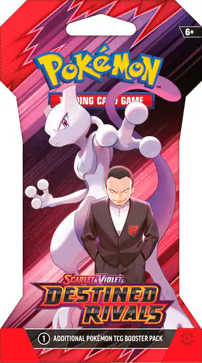 Pokmon - Trading Card Game: Scarlet & Violet Destined Rivals Sleeved Booster - Styles May Vary Pokmon - Trading Card Game: Scarlet & Violet Destined Rivals Sleeved Booster - Styles May Vary