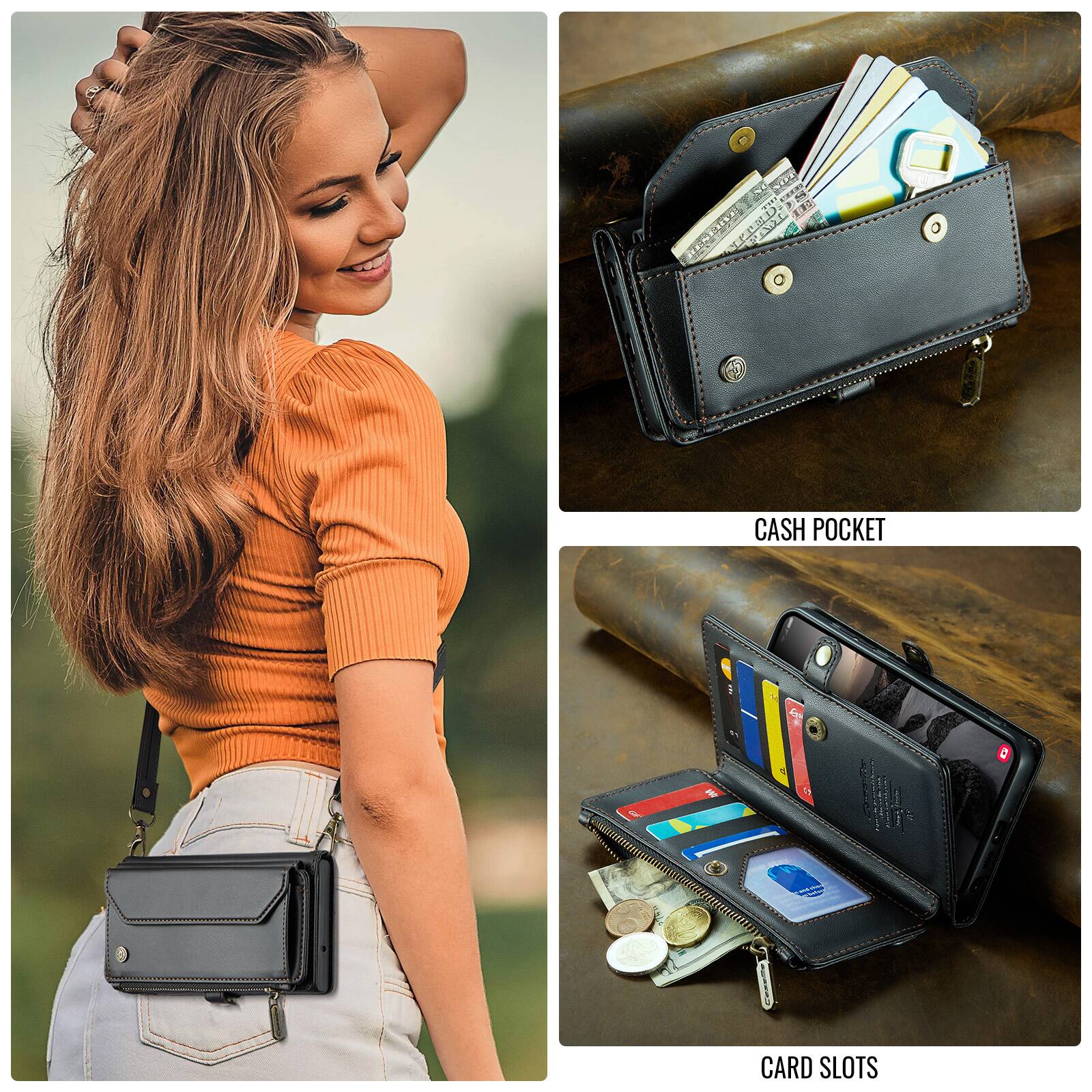 CASH POCKET

CARD SLOTS