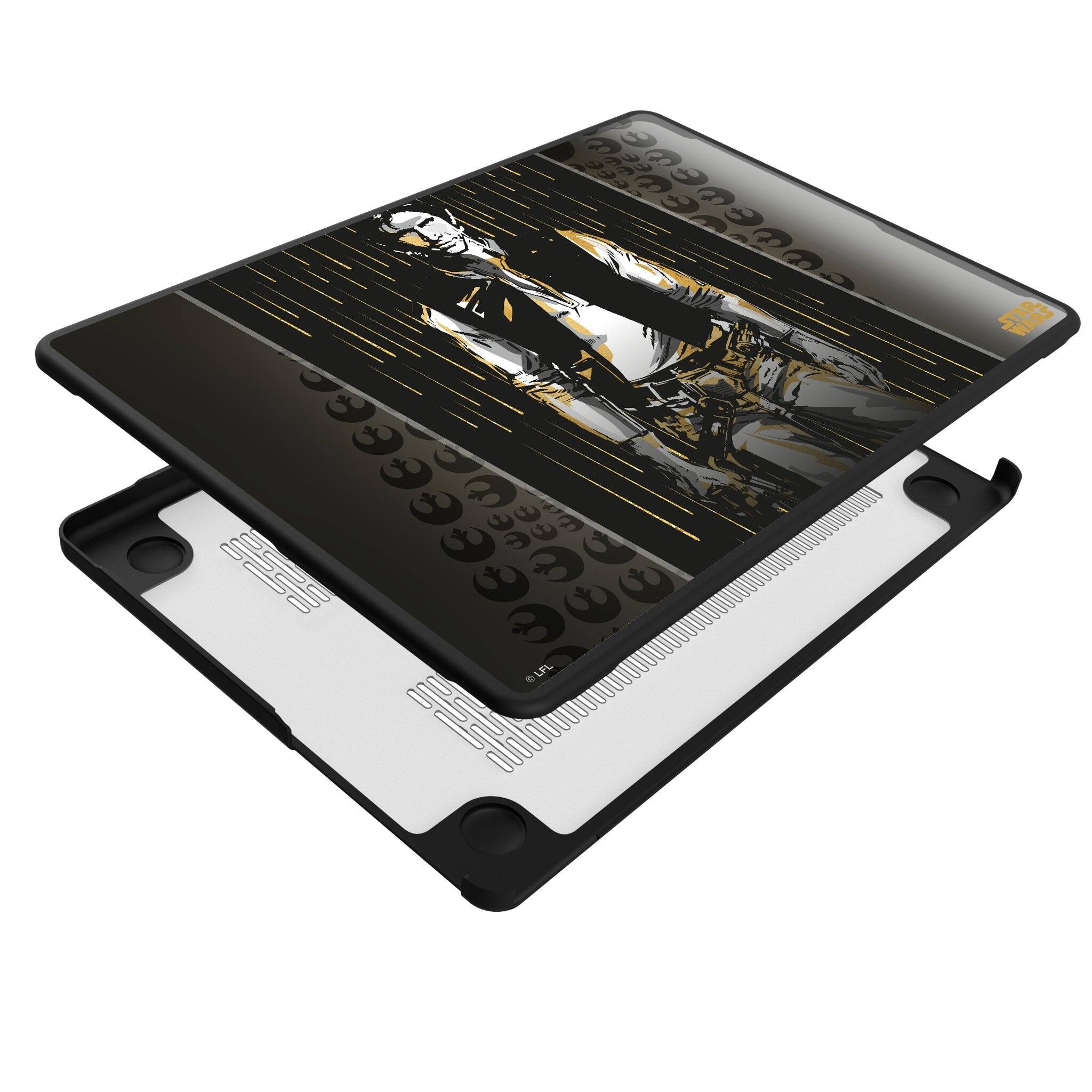 Back. Keyscaper - Star Wars: A New Hope Portrait Laptop Case - Apple MacBook Pro 16-inch (2021)/(2023) - Han Solo.