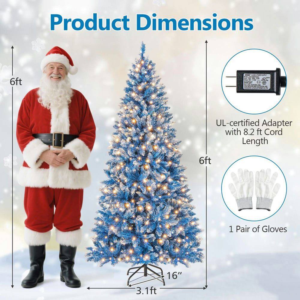 Product Dimensions

- 6ft
- UL-certified Adapter with 8.2 ft Cord Length
- 1 Pair of Gloves
- 16"
- 3.1ft