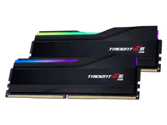 G.SKILL Trident Z5 RGB 32GB DDR5 8000 PC5 64000 288 Pin RAM Black G.SKILL Trident Z5 RGB 32GB DDR5 8000 PC5 64000 288 Pin RAM Black