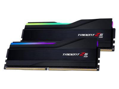 G.SKILL Trident Z5 RGB 32GB DDR5 8000 PC5 64000 288 Pin RAM Black G.SKILL Trident Z5 RGB 32GB DDR5 8000 PC5 64000 288 Pin RAM Black