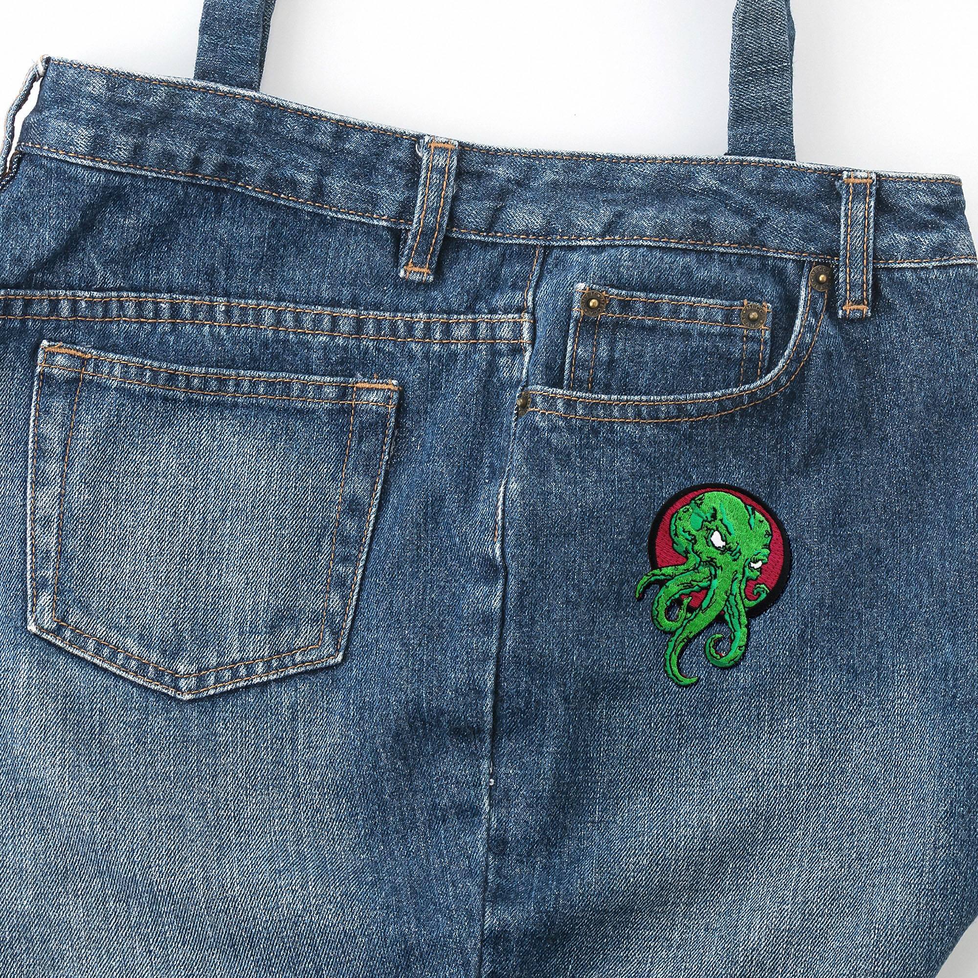 Alt View 10. Nerd Block - Cthulhu Iron On Patch (Horror Block Exclusive) - Green.
