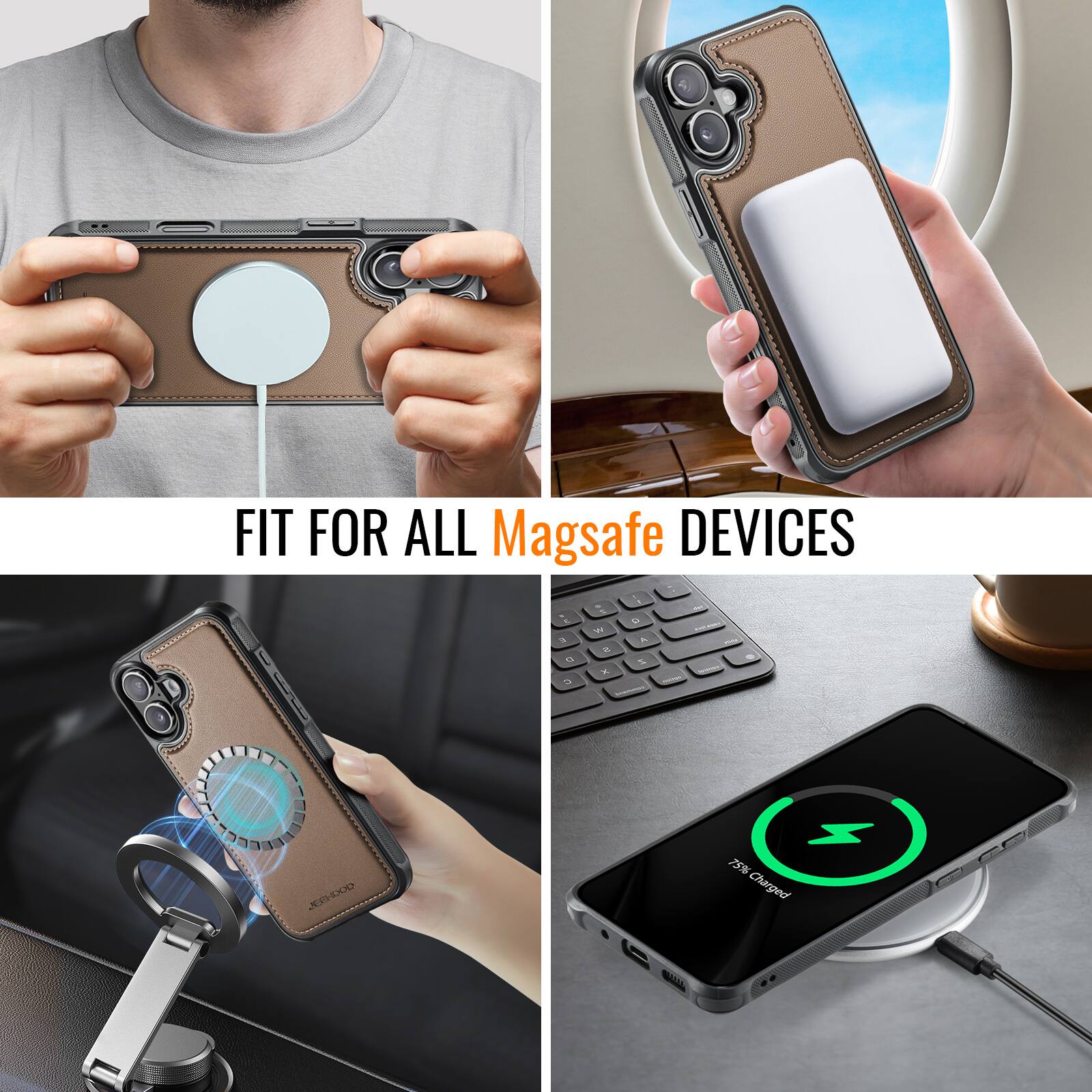 FIT FOR ALL Magsafe DEVICES

- S 1 3
- a 1
- 75% Charged