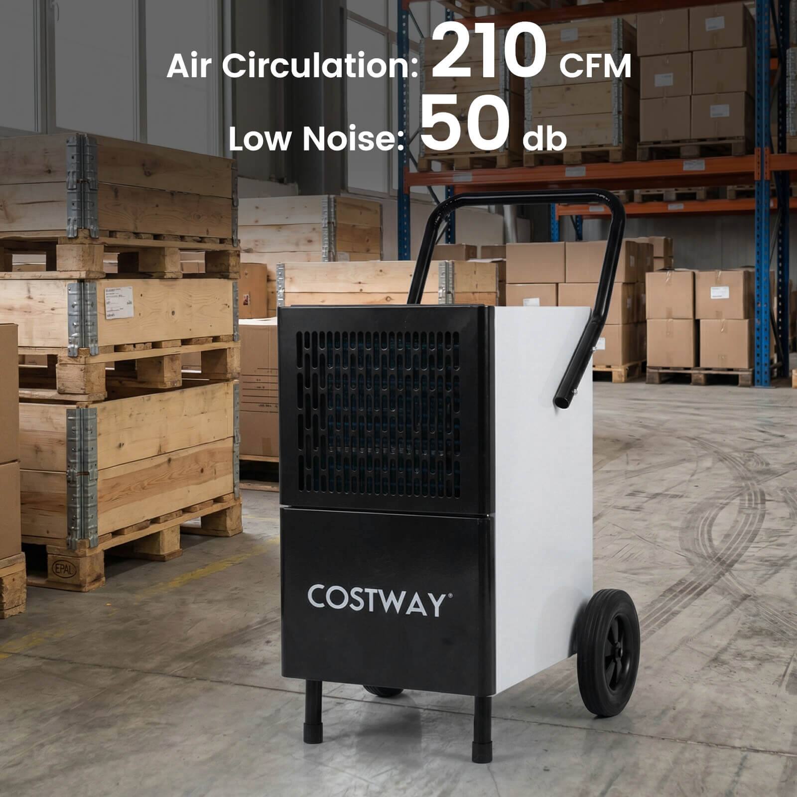 Air Circulation: 210 CFM  
Low Noise: 50 dB  
EPAL  
COSTWAY