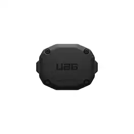 UAG - AirTag Case, 2-Piece Water Resistant AirTag Holder w/ Different Mounting Options for Luggage & Bags - Black