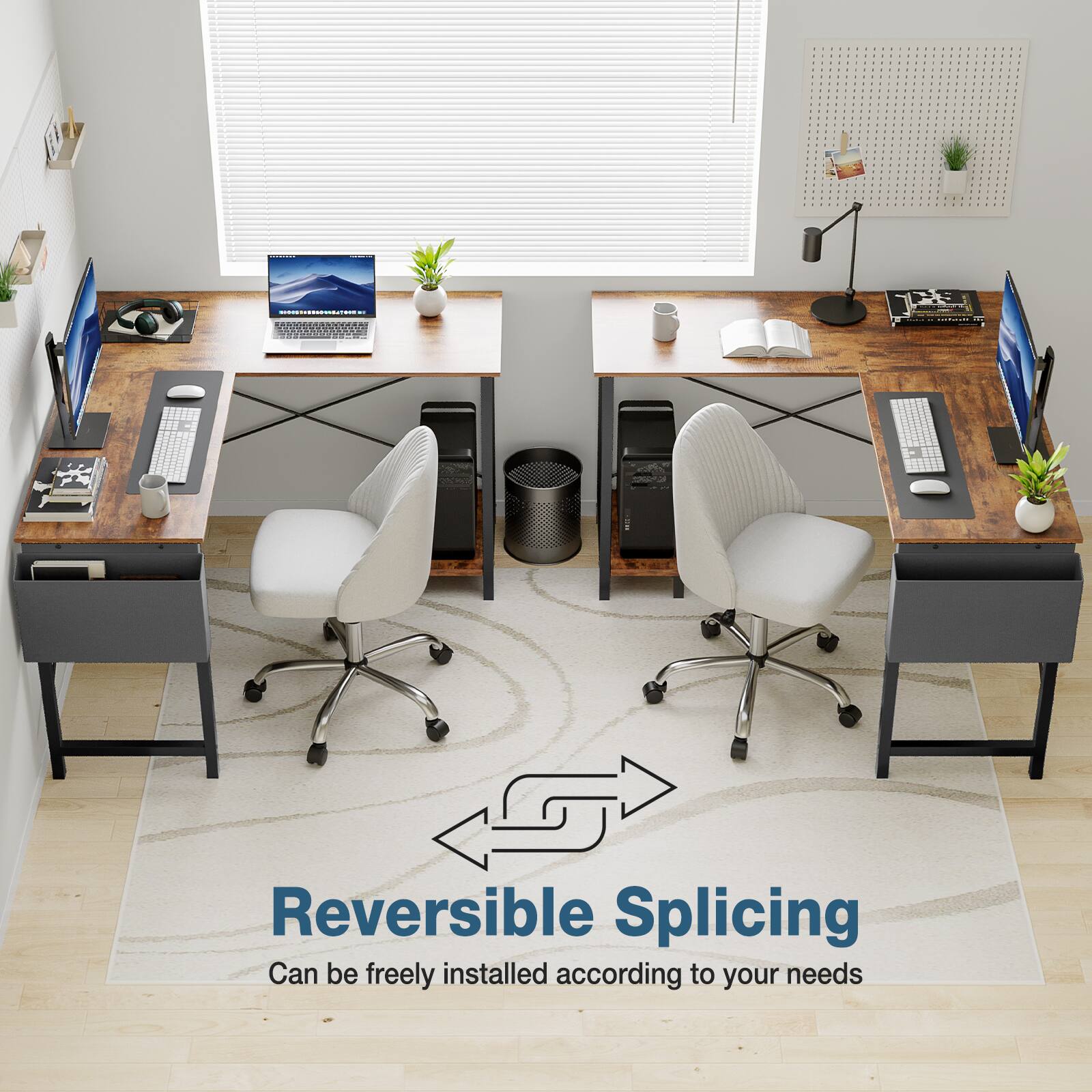 Reversible Splicing  
Can be freely installed according to your needs