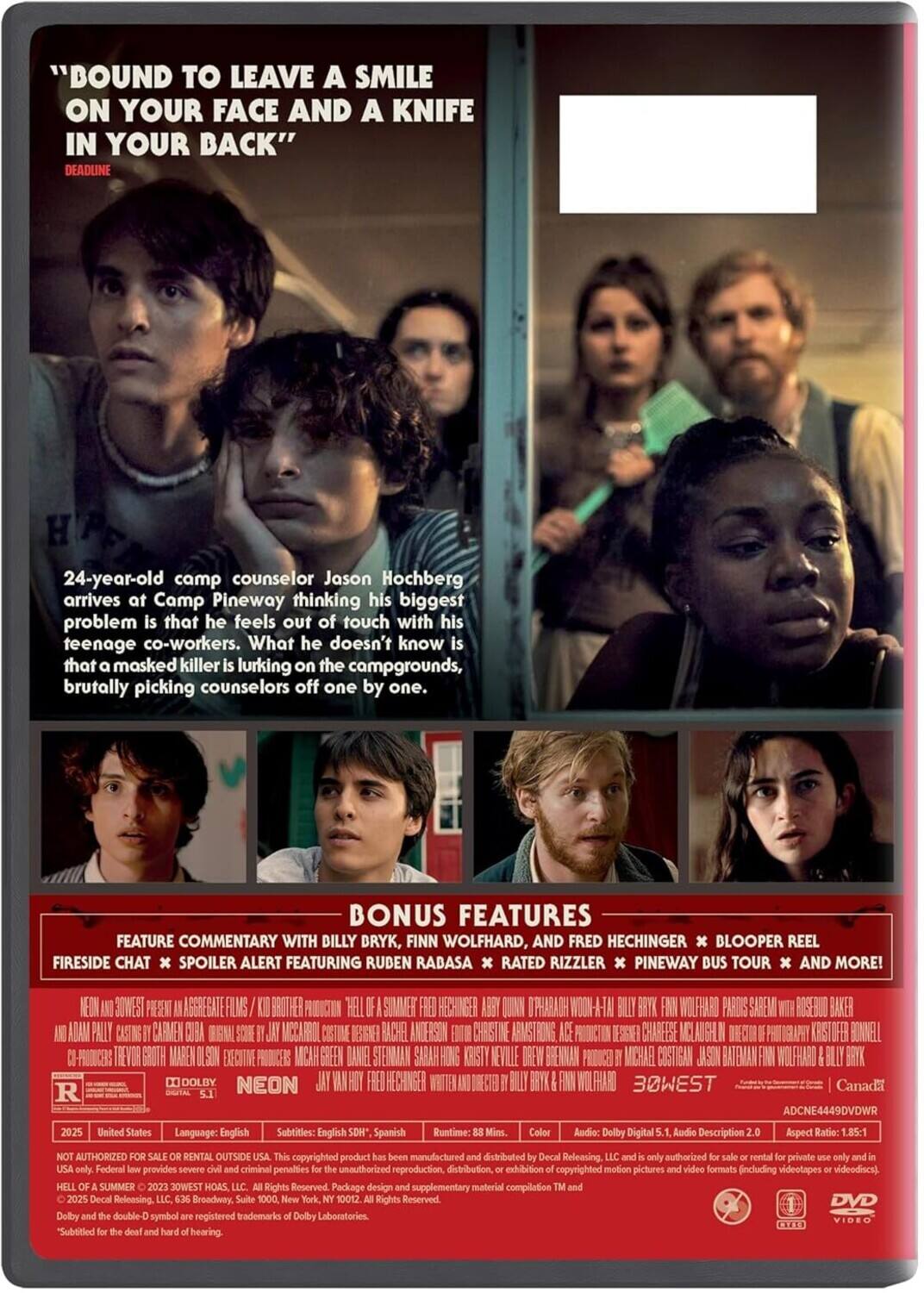 Alt View 1. Hell of a Summer   - DVD.