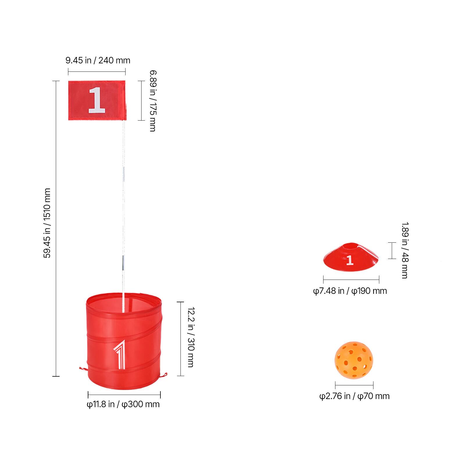 9.45 in / 240 mm  
6.89 in / 175 mm  

59.45 in / 1510 mm  

12.2 in / 310 mm  

11.8 in / 300 mm  

7.48 in / 190 mm  

2.76 in / 70 mm  

11.8 in / 300 mm  

7.48 in / 190 mm  

2.76 in / 70 mm