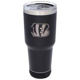 The Memory Company - Cincinnati Bengals 30oz. Stainless Steel LED Bluetooth Tumbler - Multicolor