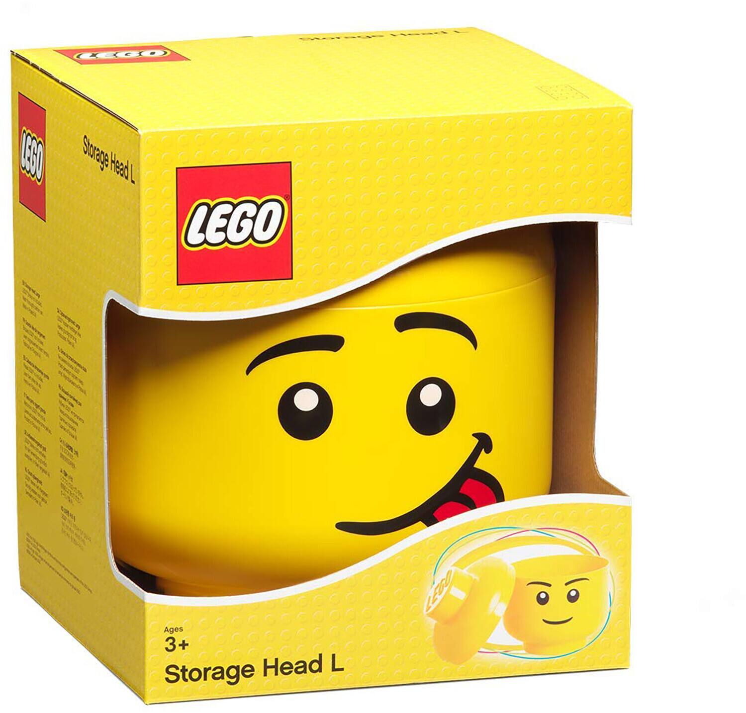 LEGO Storage Head L  
Ages 3+