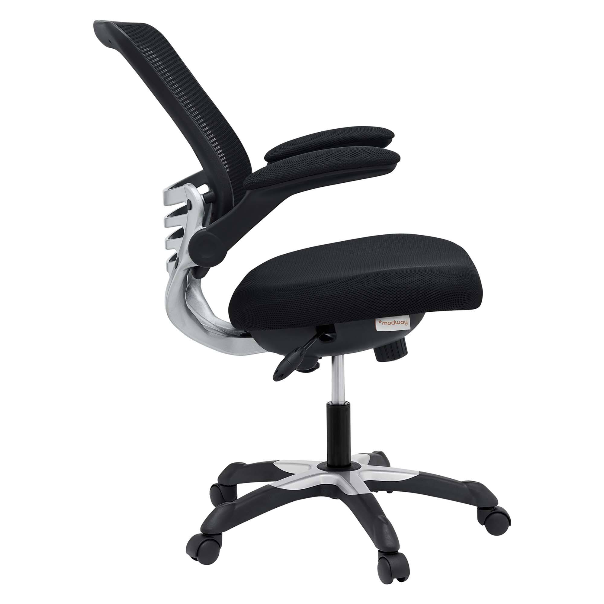 Alt View 1. Modway - Edge Mesh Office Chair by Modway - Black.