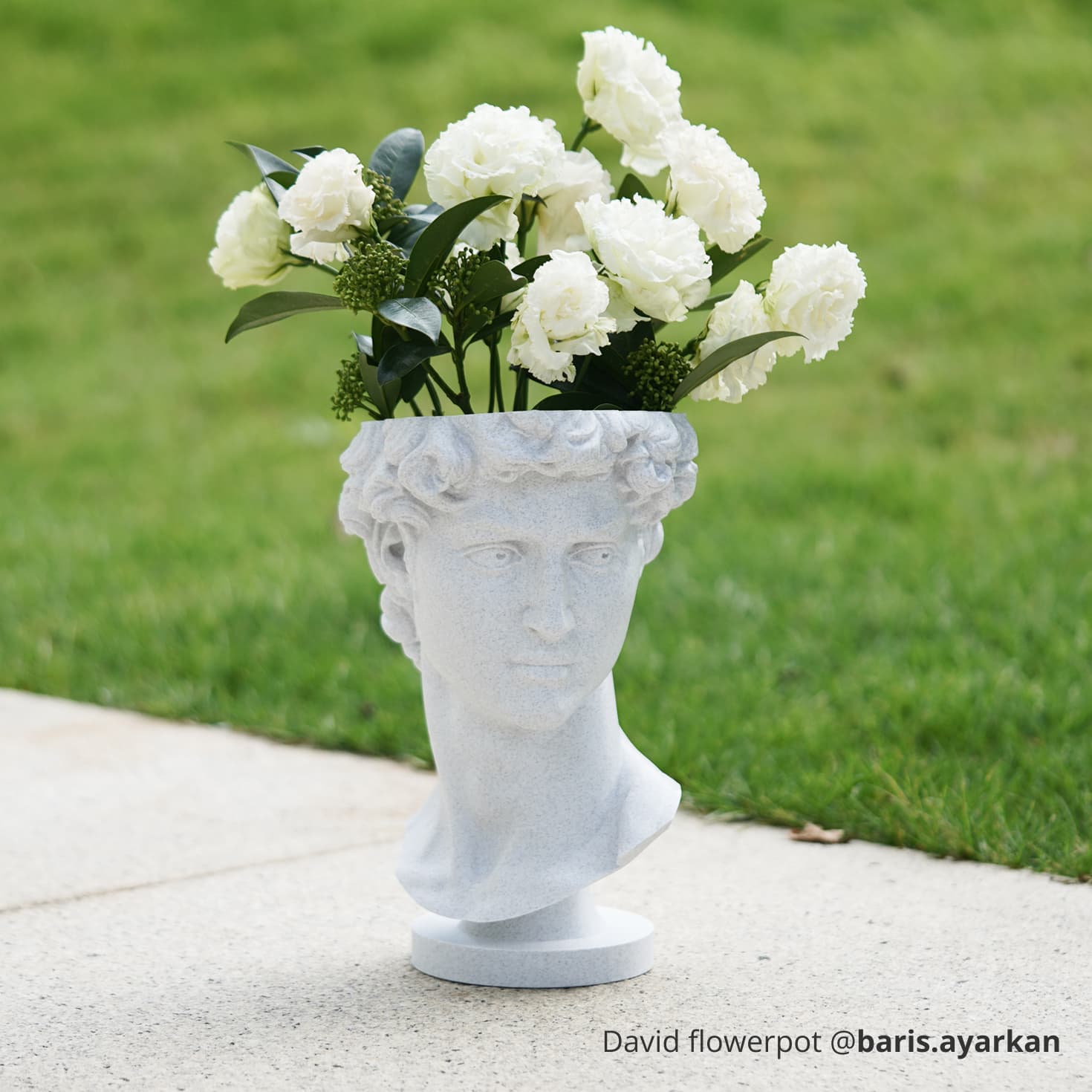 Bambu Lab 1.75mm PLA Marble Filament White Marble PLA Marble