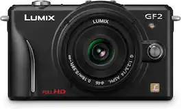 Panasonic - Lumix DMC-GF2 12 MP Micro Four-Thirds Mirrorless Digital Camera