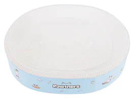 Pawtners - 22 in Giant Round Cat Scratcher Pad - Large Space, Durable, Anti-Slip for Play & Sleep - Blue