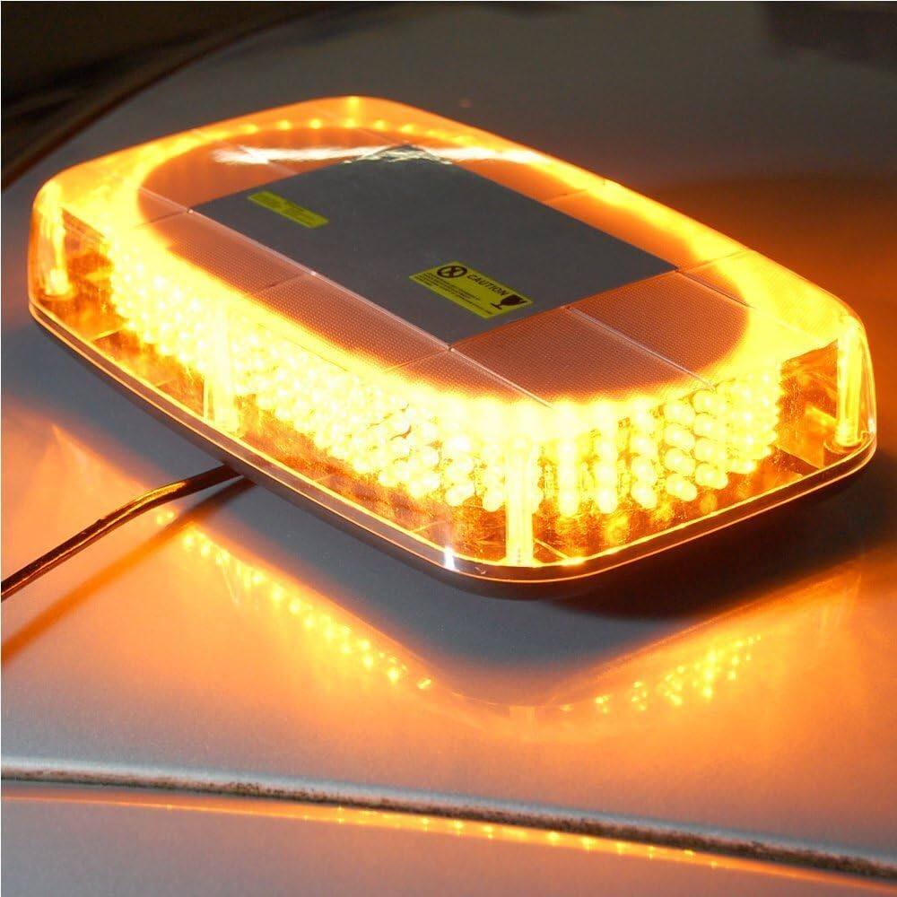 Alt View 1. HQRP - HQRP Ultra Bright Amber Warning Emergency Truck High Power 240-LED Snow Plow Safety Strobe Minilight Bar.