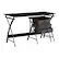 Alt View 11. OSP Home Furnishings - Olympic 48" Desk - Black.