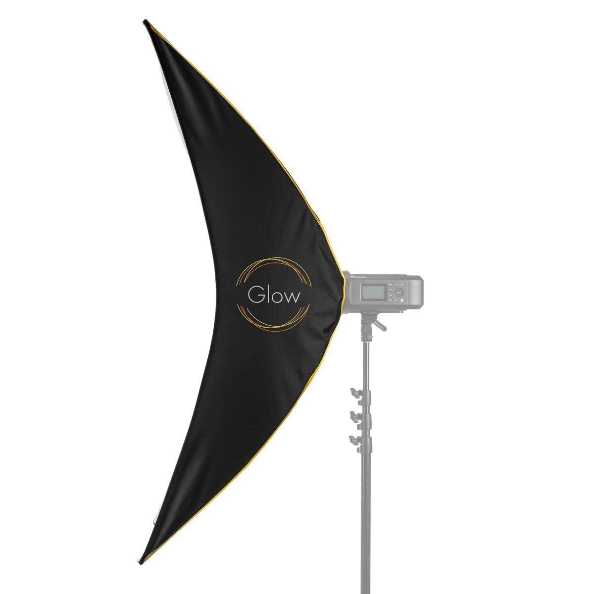 Alt View 5. Glow - Glow EZ Lock 16x60" ARC Curved Strip Light Softbox Bowens Mount Softbox for Strobes, Monolights & other Lights.