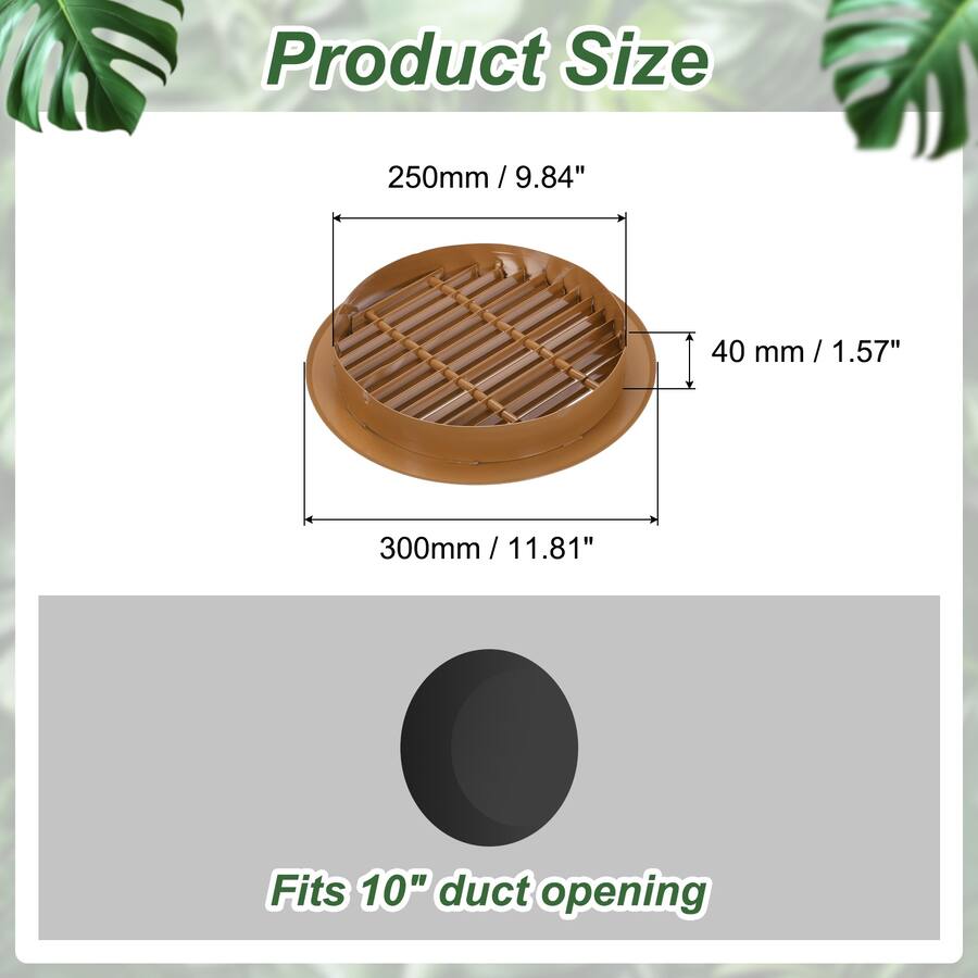 10 Ceiling Diffuser Unique Bargains 10 Inch Round Ceiling Diffuser, Aluminum Register ...