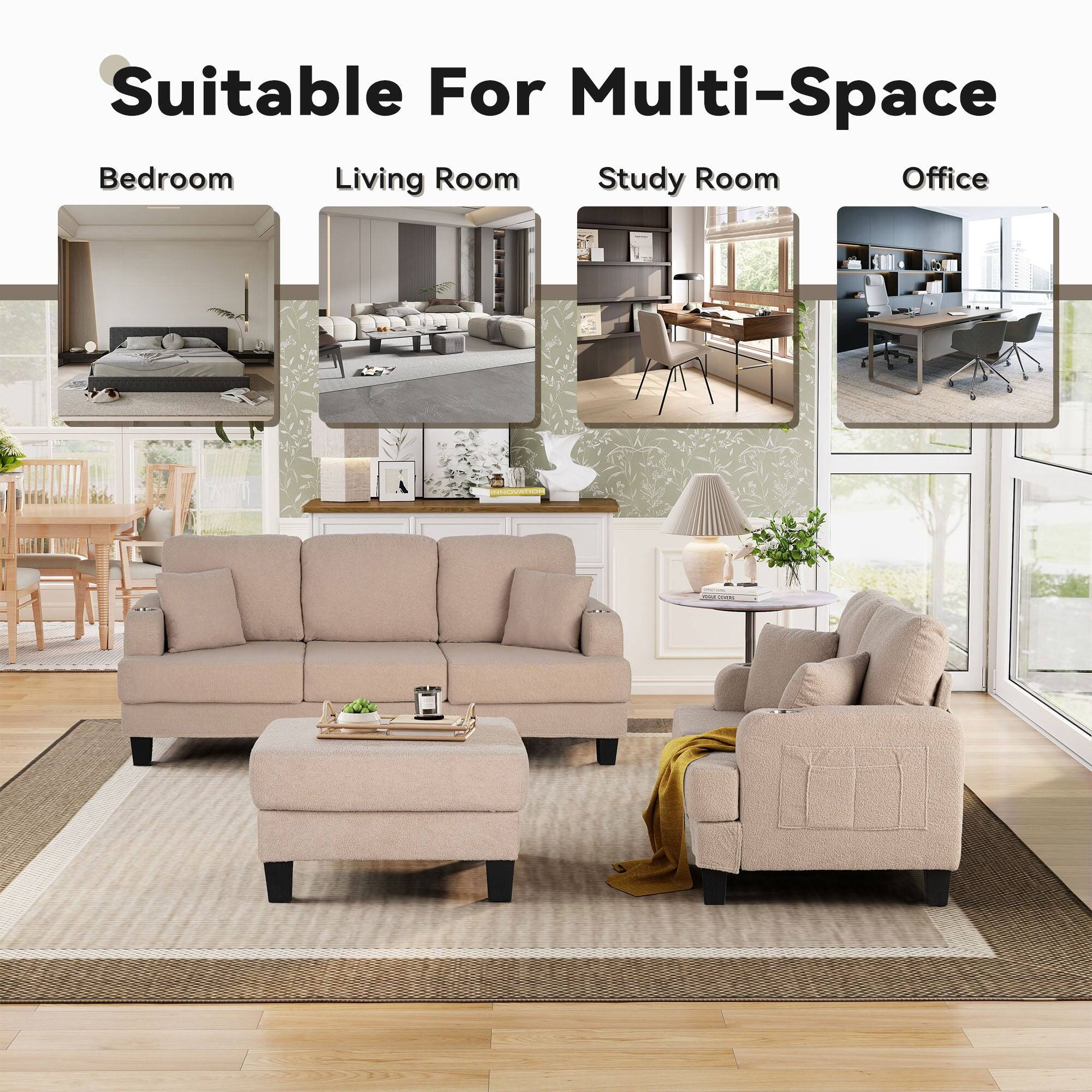 Suitable For Multi-Space

Bedroom  
Living Room  
Study Room  
Office