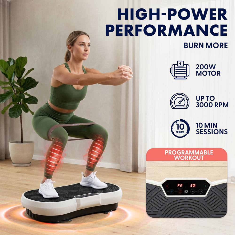 HIGH-POWER PERFORMANCE  
BURN MORE  
200W MOTOR  
UP TO 3000 RPM  
10 MIN SESSIONS  
PROGRAMMABLE WORKOUT  
P2 20
