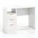 Alt View 9. Gymax - Gymax 42.5'' Home Office Desk w/ Power Outlet 3 Storage Drawers & Open Compartment - White, Gold.