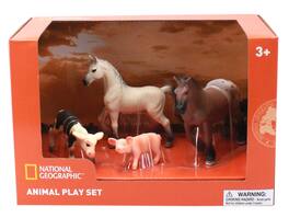 National Geographic - Farm Horses Pig Sheep 4pcs