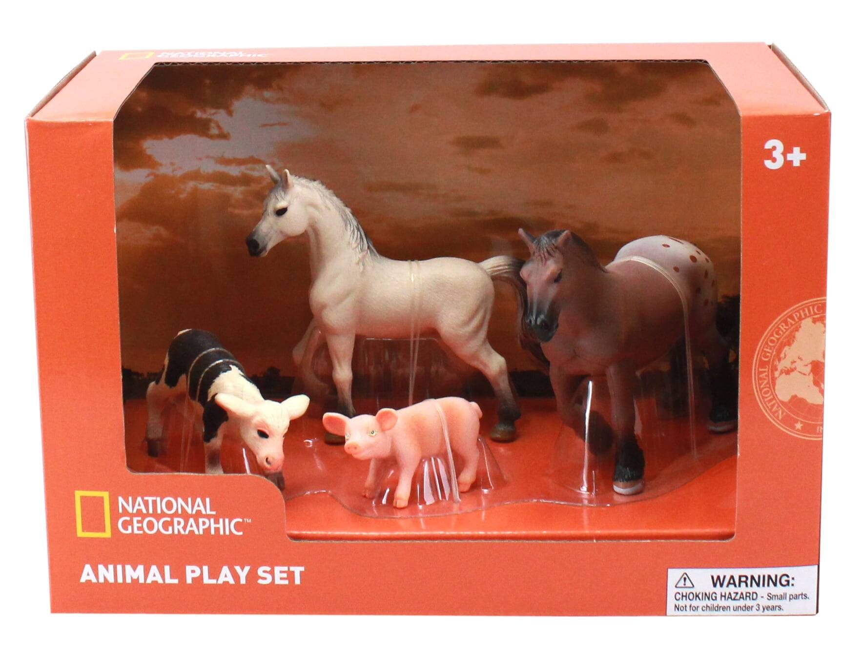 3+  
NATIONAL GEOGRAPHIC  
ANIMAL PLAY SET  

WARNING: CHOKING HAZARD - Small parts. Not for children under 3 years.
