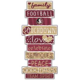 Fan Creations - Florida State Seminoles 5'' x 24'' Celebrations Stack Sign - Multicolor