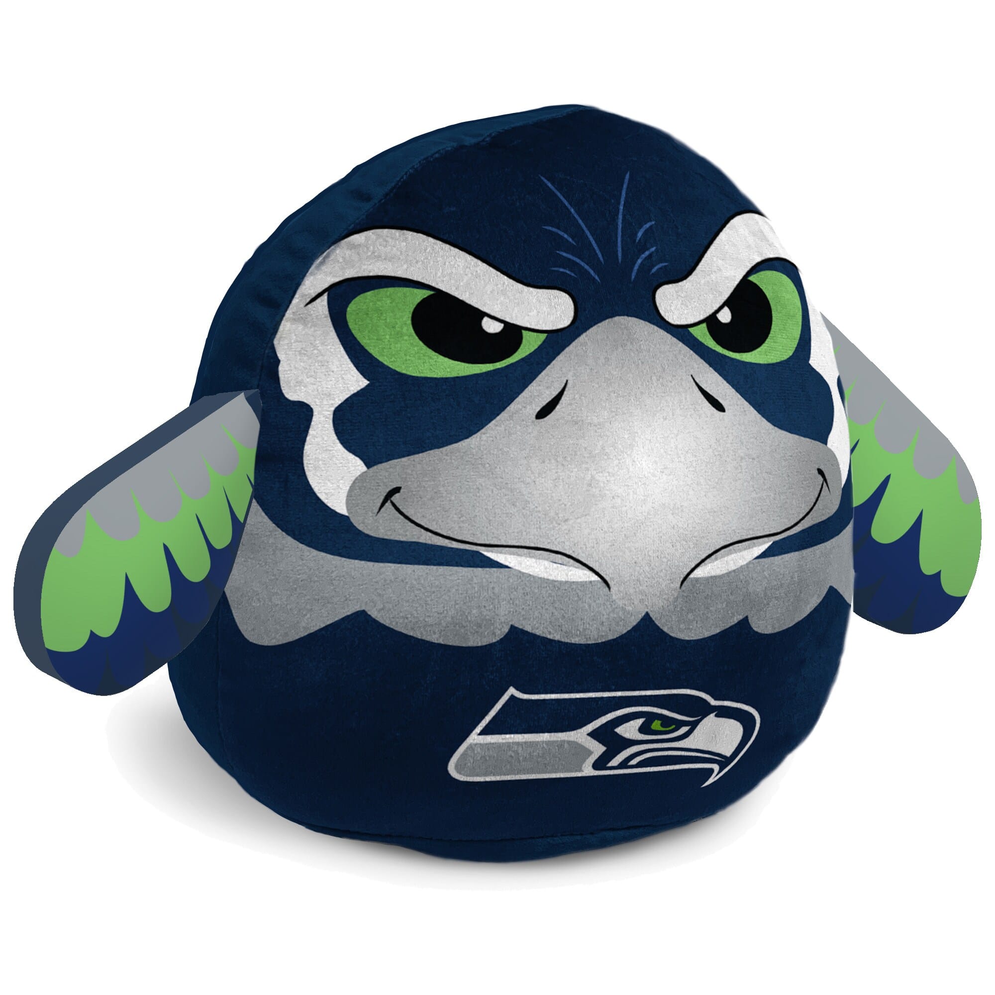 Pegasus - Seattle Seahawks Plushie Mascot Pillow with Features - Multicolor