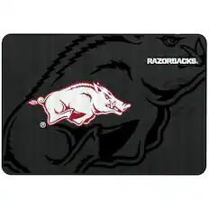 Front. Keyscaper - Arkansas Razorbacks 15W Fast Wireless Charger and Mouse Pad - Multicolor.