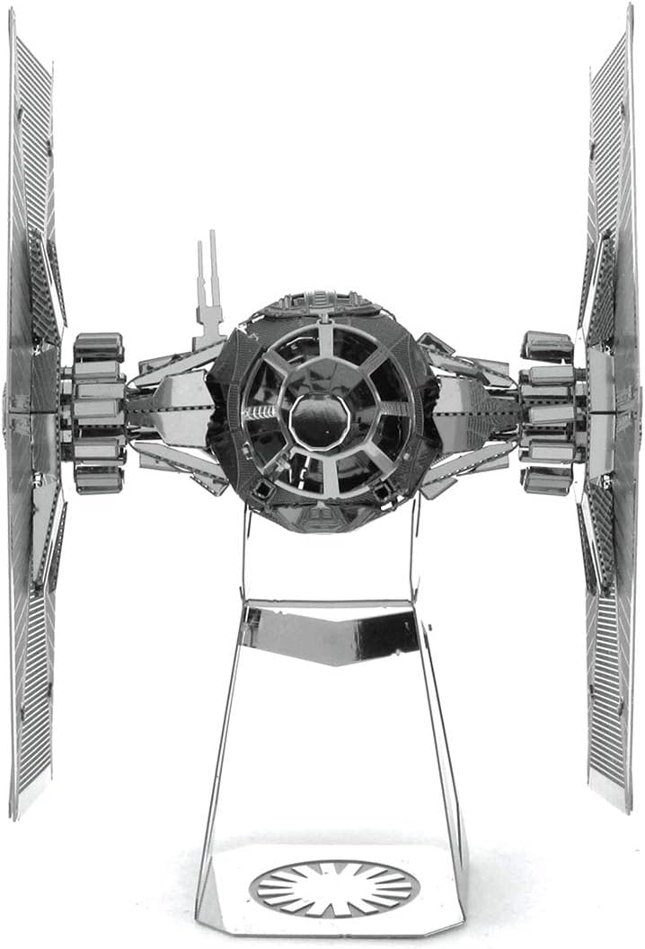 Alt View 3. Metal Earth - Metal Earth Star Wars Force Awakens Special Forces TIE Fighter 3D Metal Model Kit Fascinations - Silver.