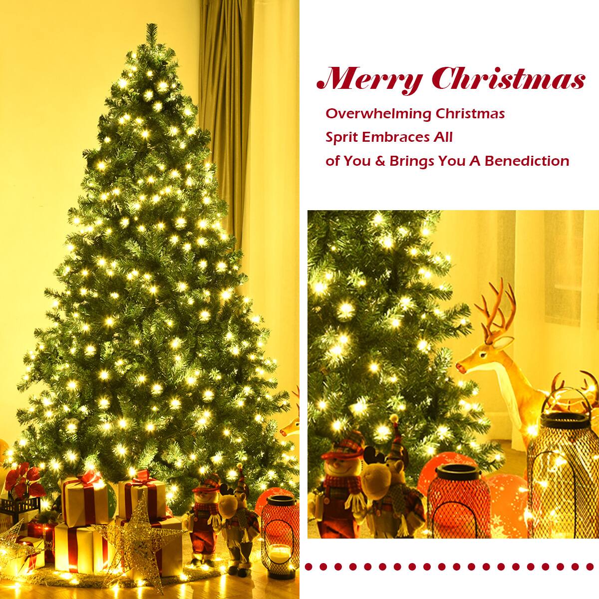 Merry Christmas! Overwhelming Christmas Spirit Embraces All of You & Brings You A Benediction.