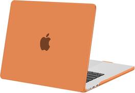 mosiso - MacBook Air 15 inch Case for models A3448 A3241 A3114 A2941 (2023-2026) - Cosmic Orange