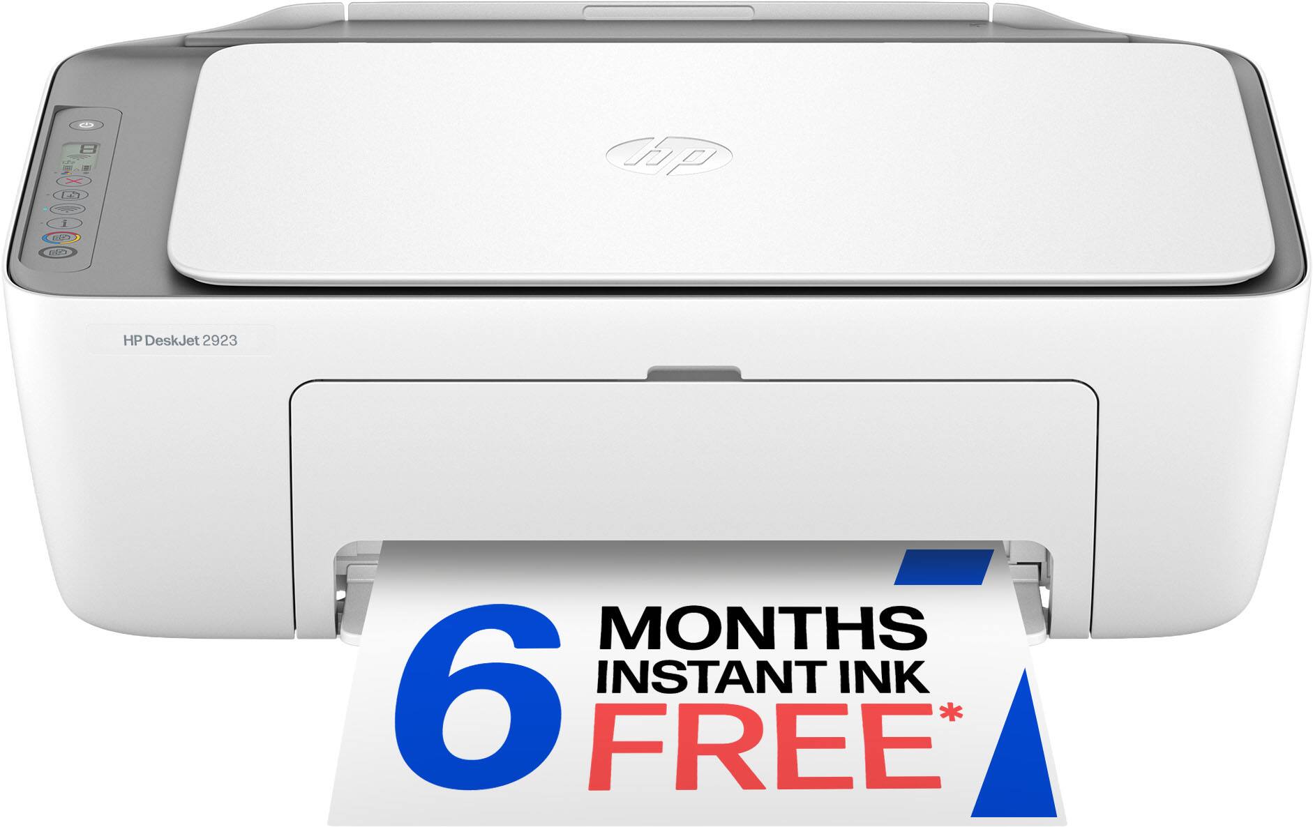 HP DeskJet 2923  
6 MONTHS INSTANT INK FREE