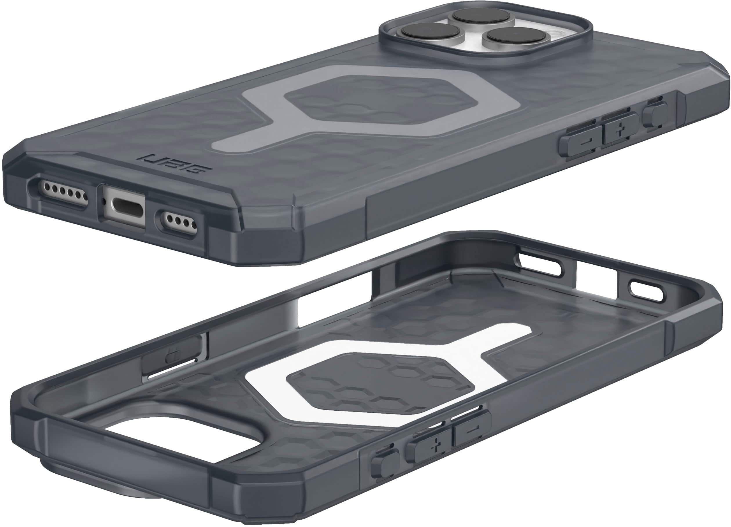Alt View 16. UAG - Essential Armor Series Case with Magsafe for Apple iPhone 16 Pro Max - Ash.