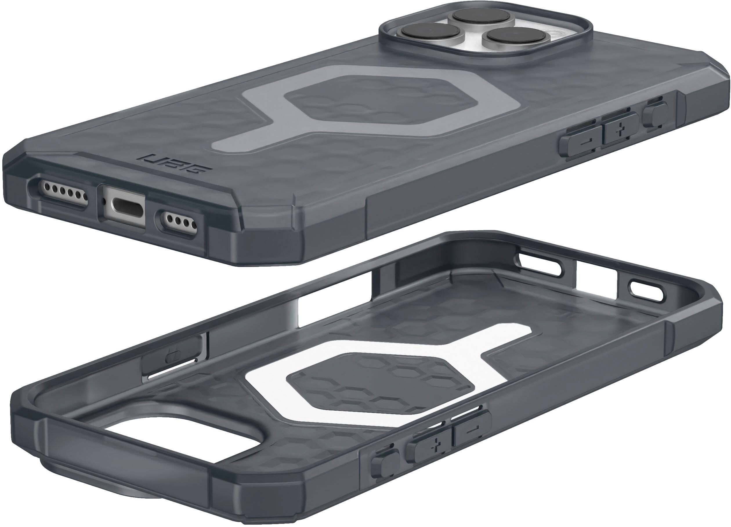 Alt View 16. UAG - Essential Armor Series Case with Magsafe for Apple iPhone 16 Pro Max - Ash.