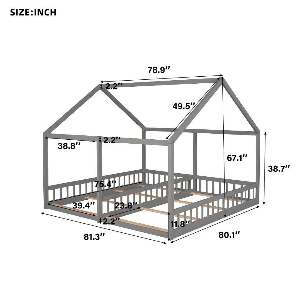 SIZE: INCH  
78.9"  
2.2"  
49.5"  
38.8"  
2.2"  
75.4"  
67.1"  
38.7"  
39.4"  
23.8"  
+2.2"  
81.3"  
11.8"  
11  
80.1"