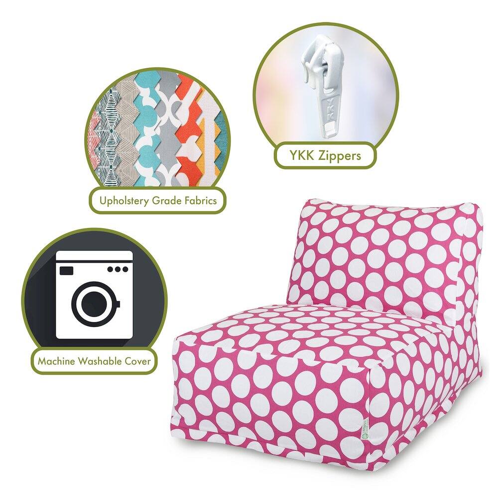 - Upholstery Grade Fabrics
- YKK Zippers
- Machine Washable Cover