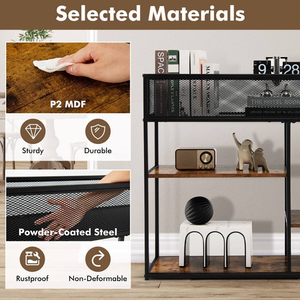 Selected Materials

- P2 MDF
  - Sturdy
  - Durable

- Powder-Coated Steel
  - Rustproof
  - Non-Deformable