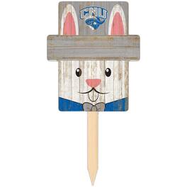 Fan Creations - Christopher Newport Captains 16" x 19" Easter Bunny Yard Stake - Multicolor