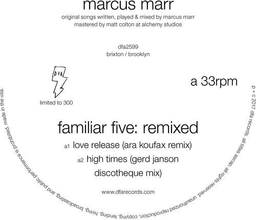 Marcus Marr - Familiar Five: Remixed - VINYL LP