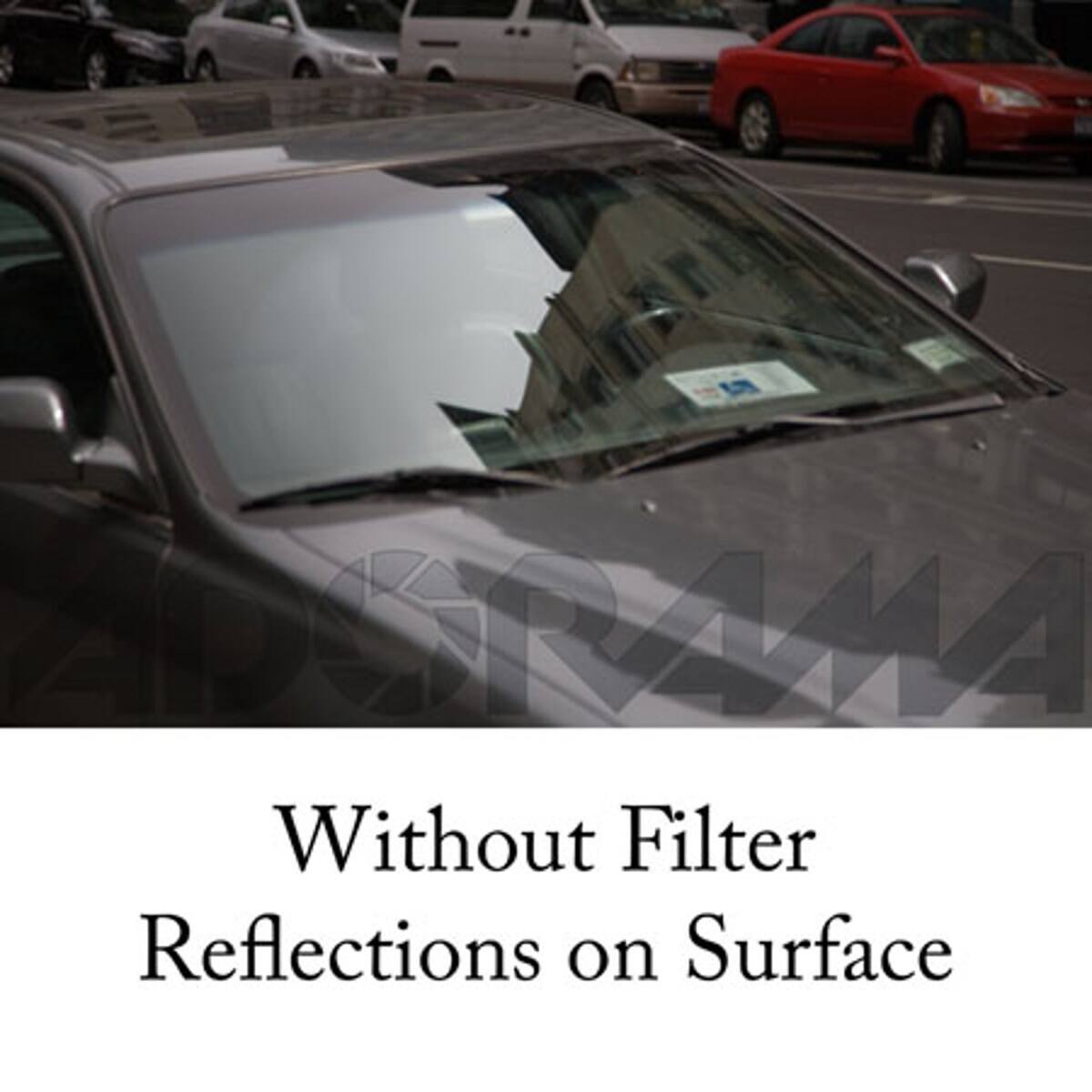 Without Filter Reflections on Surface