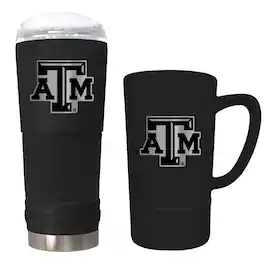 Great American Products - Texas A&M Aggies 24oz. Stealth Draft Tumbler and 15oz. Stealth Jump Mug Set - Multicolor