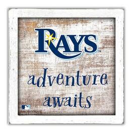 Fan Creations - Tampa Bay Rays 14'' x 13'' Adventure Awaits Money Box - Multicolor