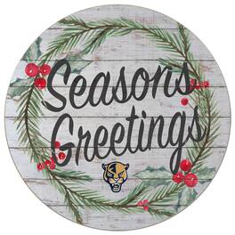 Jardine - FIU Panthers 20'' x 20'' Season's Greetings Circle - White