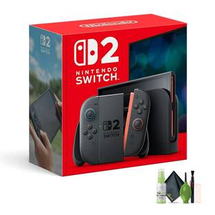 Switch 2 Video Game System Bundle With Carrying Case + Cleaning Switch 2 Video Game System Bundle With Carrying Case + Cleaning