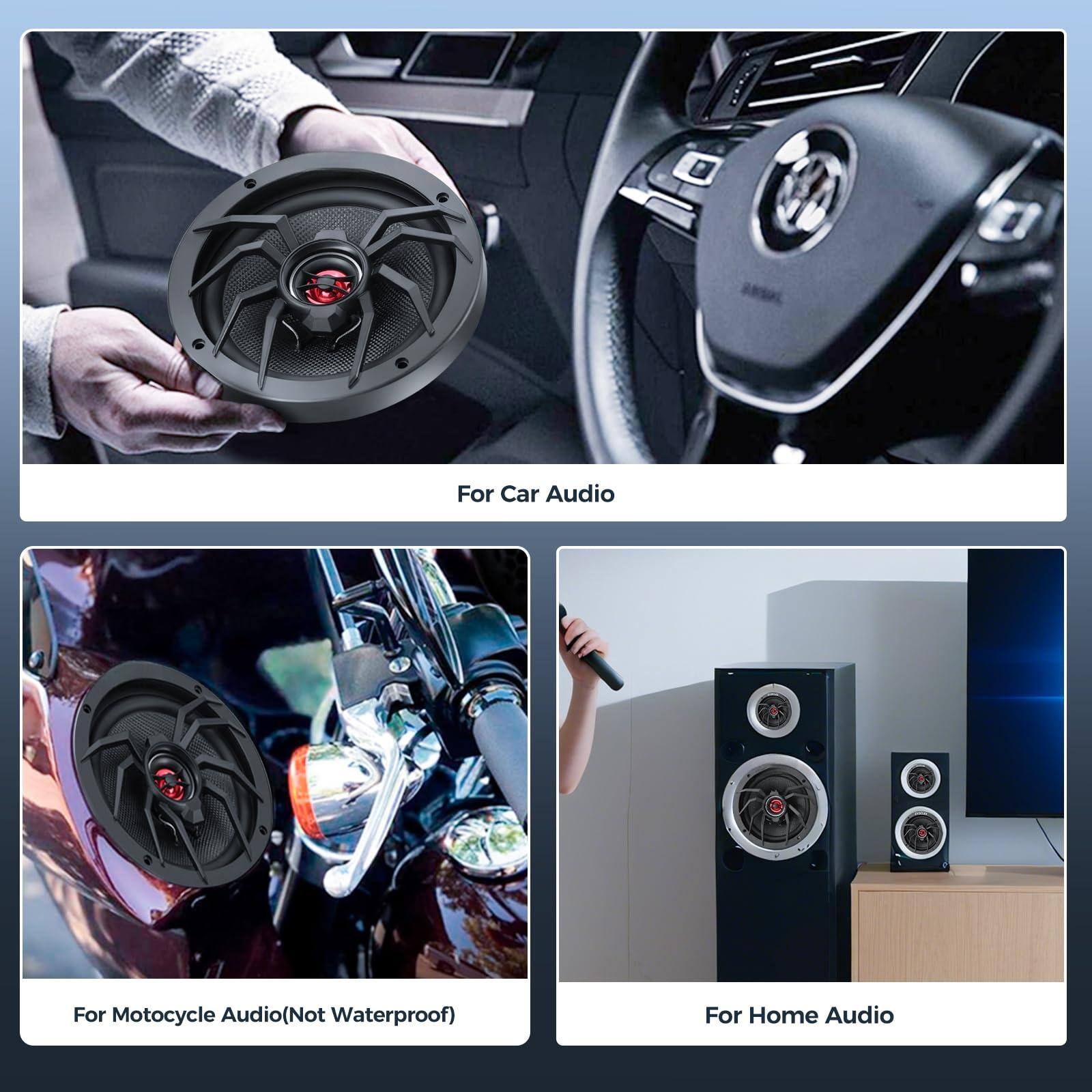 For Car Audio

For Motorcycle Audio (Not Waterproof)

For Home Audio