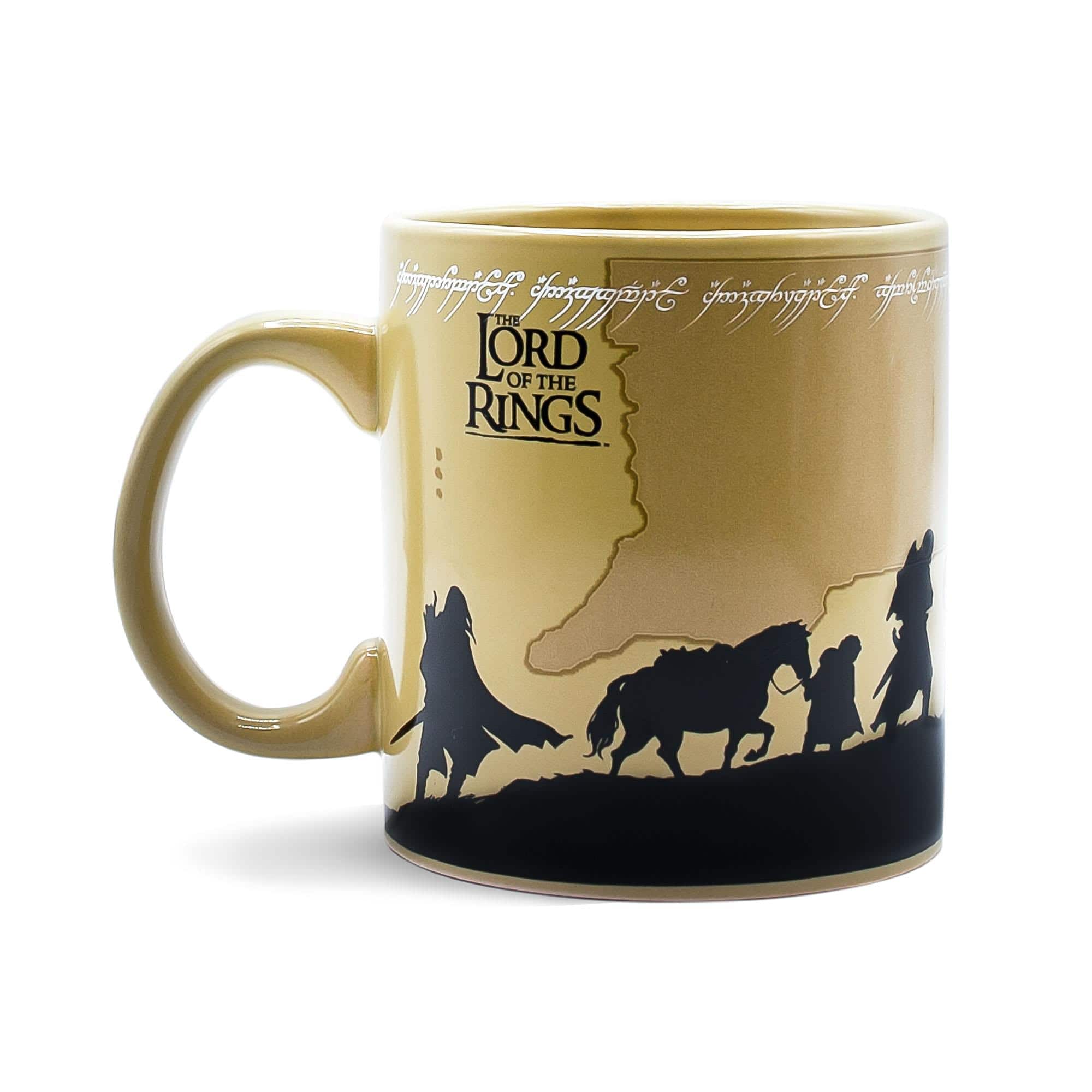 Silver Buffalo - The Lord of the Rings Ceramic Mug | Holds 20 Ounces - Beige price history on PriceWatchPro